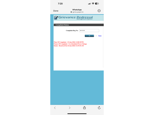 24+ Hour Power Outage, Dereliction of Duty & Misconduct by JE – MKG Estate, Kharar-Kurali