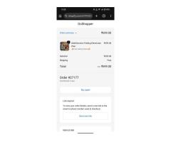 Fake e-commerce website fraud