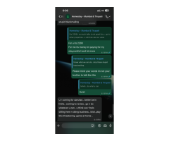 Rude behaviour with customer and demanding money