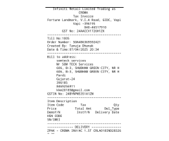 Complaint – Non-provision of Paid Zipcare AC Maintenance