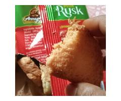 I found worm inside of annapoorna rusk
