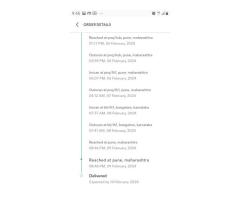 Ordered  item from Meesho  not delivered ,raised tye complaint in the Meesho  help line but no prope