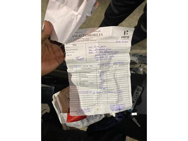 Hero dealer not give me register certificate Hero dealer not give me register certificate