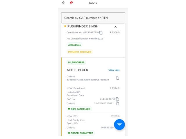 Payment Reversal Issue for Airtel Black Application Payment Reversal Issue for Airtel Black Application